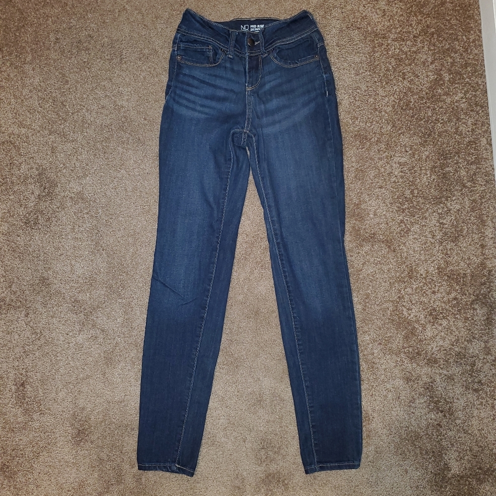 Mid Rise Skinny Jeans Size 1 (Juniors)